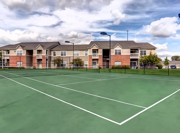 Tennis court luxury amenity onsite carwash facility